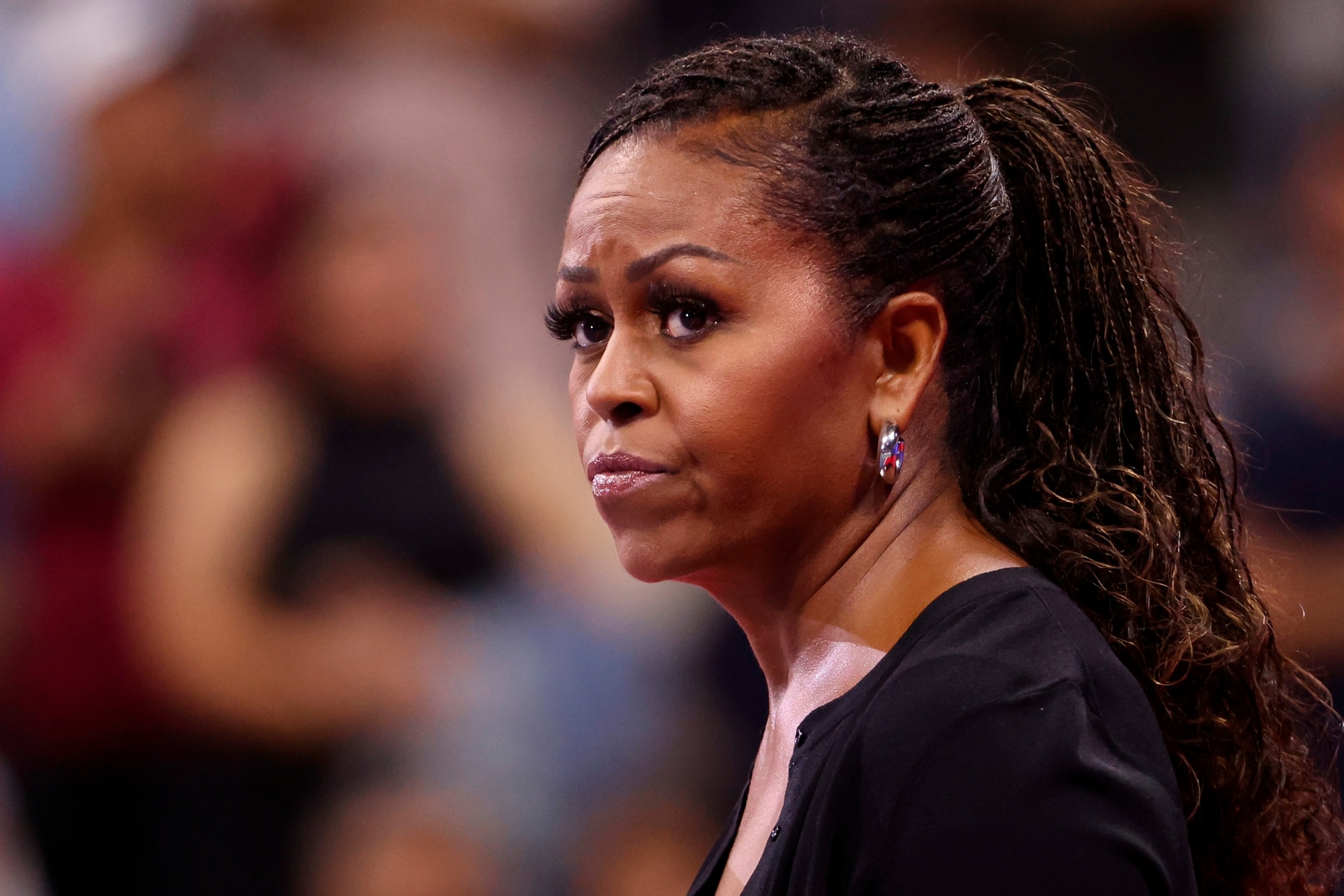 PHOTO: Former First Lady of the United States Michelle Obama attends Opening Night celebrating '50 years of equal pay' at the 2023 US Open at the USTA Billie Jean King National Tennis Center, Aug. 28, 2023, in New York City. 