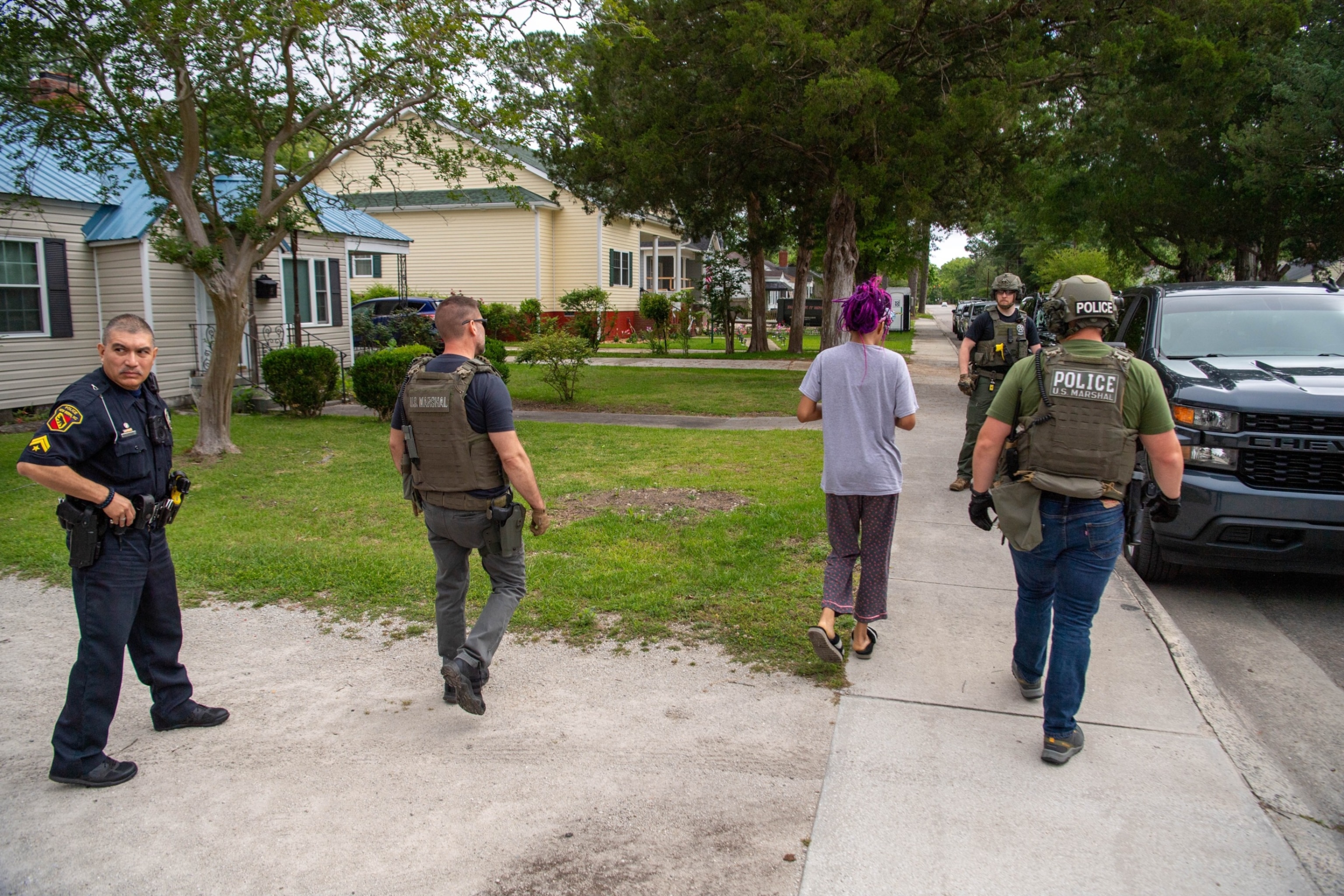 PHOTO: The U.S. Marshals Service, along with federal, state, and local partner agencies, led Operation We Will Find You 2, a six-week national operation from May 20 to June 24, 2024. 